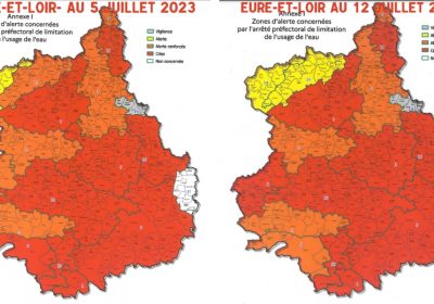 Restrictions des usages de l’eau en Eure-et-Loir : des évolutions au 12 juillet