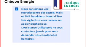 Chèque énergie : la campagne d’envoi démarre, les arnaques aussi !