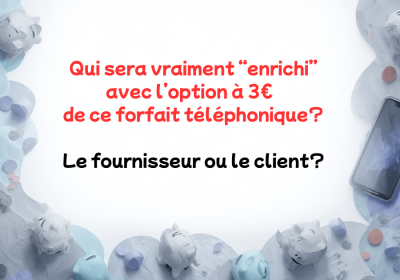 Option pour votre forfait téléphonique : le silence est d&rsquo;argent !